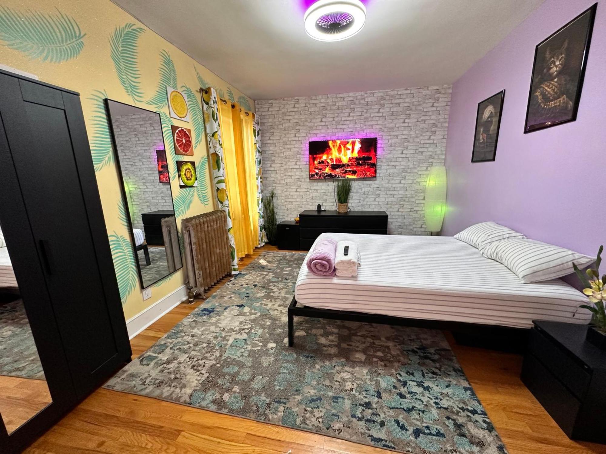 Modern Xl Queen Room Comfort & Character In Harlem New York City Exterior photo