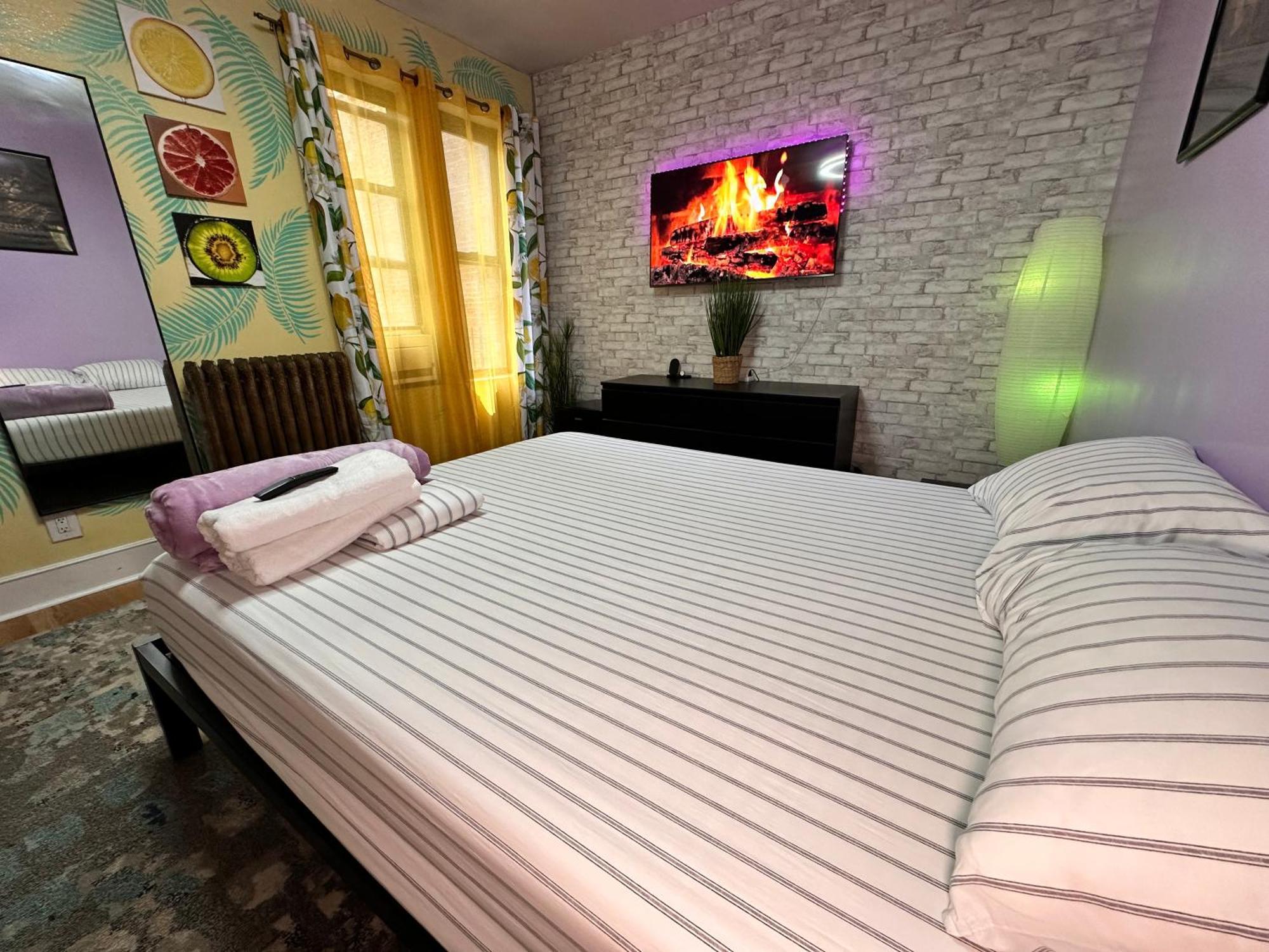 Modern Xl Queen Room Comfort & Character In Harlem New York City Exterior photo