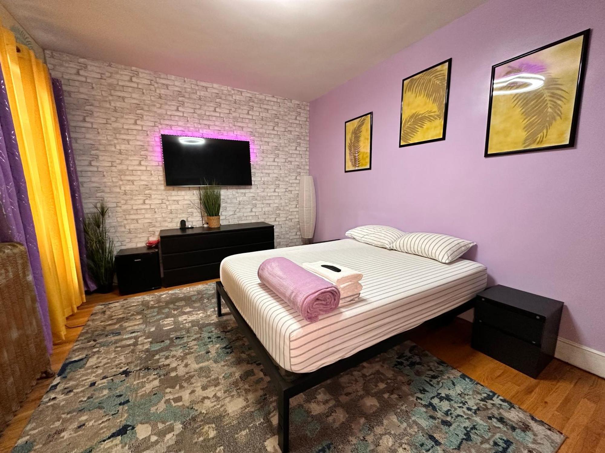 Modern Xl Queen Room Comfort & Character In Harlem New York City Exterior photo