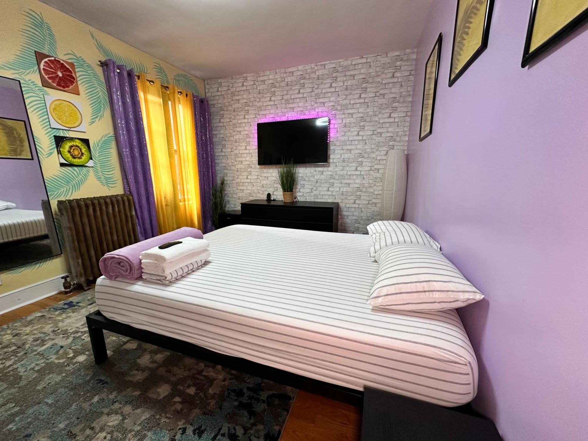 Modern Xl Queen Room Comfort & Character In Harlem New York City Exterior photo