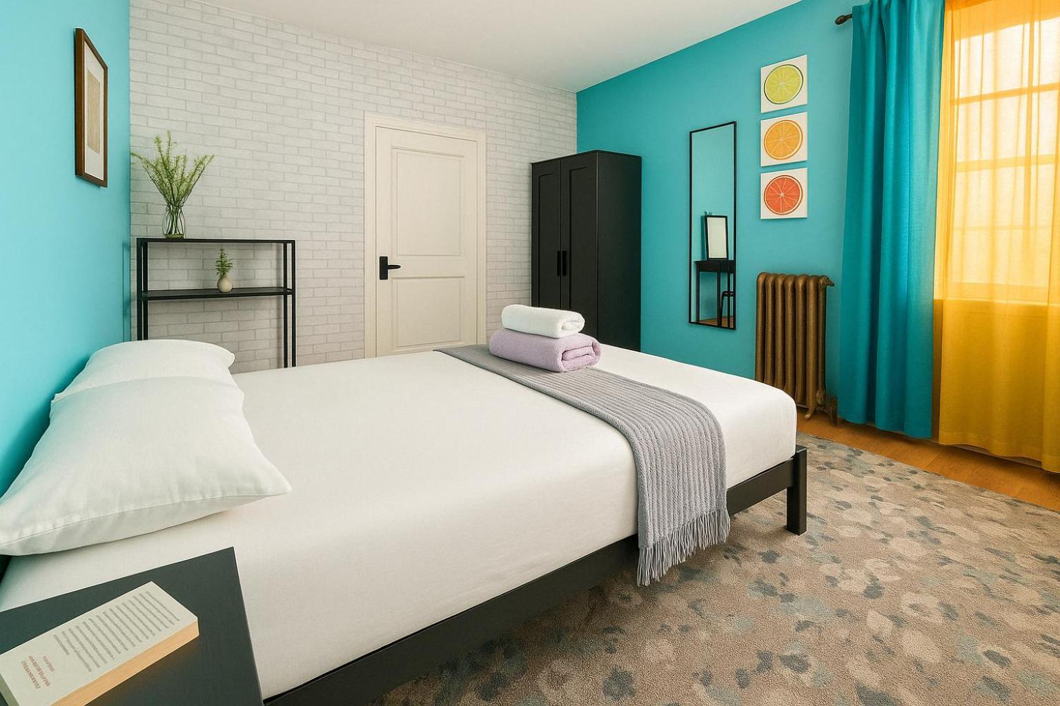 Modern Xl Queen Room Comfort & Character In Harlem New York City Exterior photo