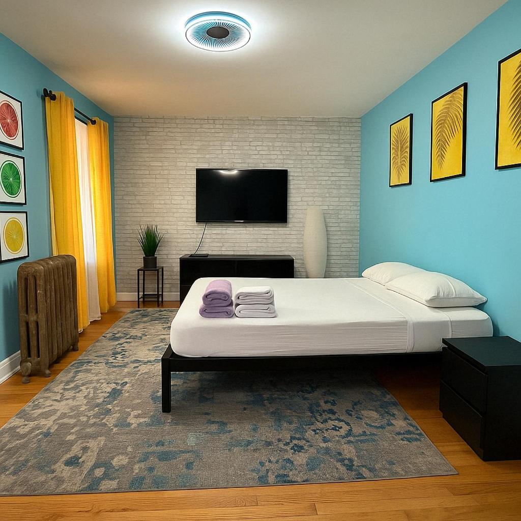 Modern Xl Queen Room Comfort & Character In Harlem New York City Exterior photo