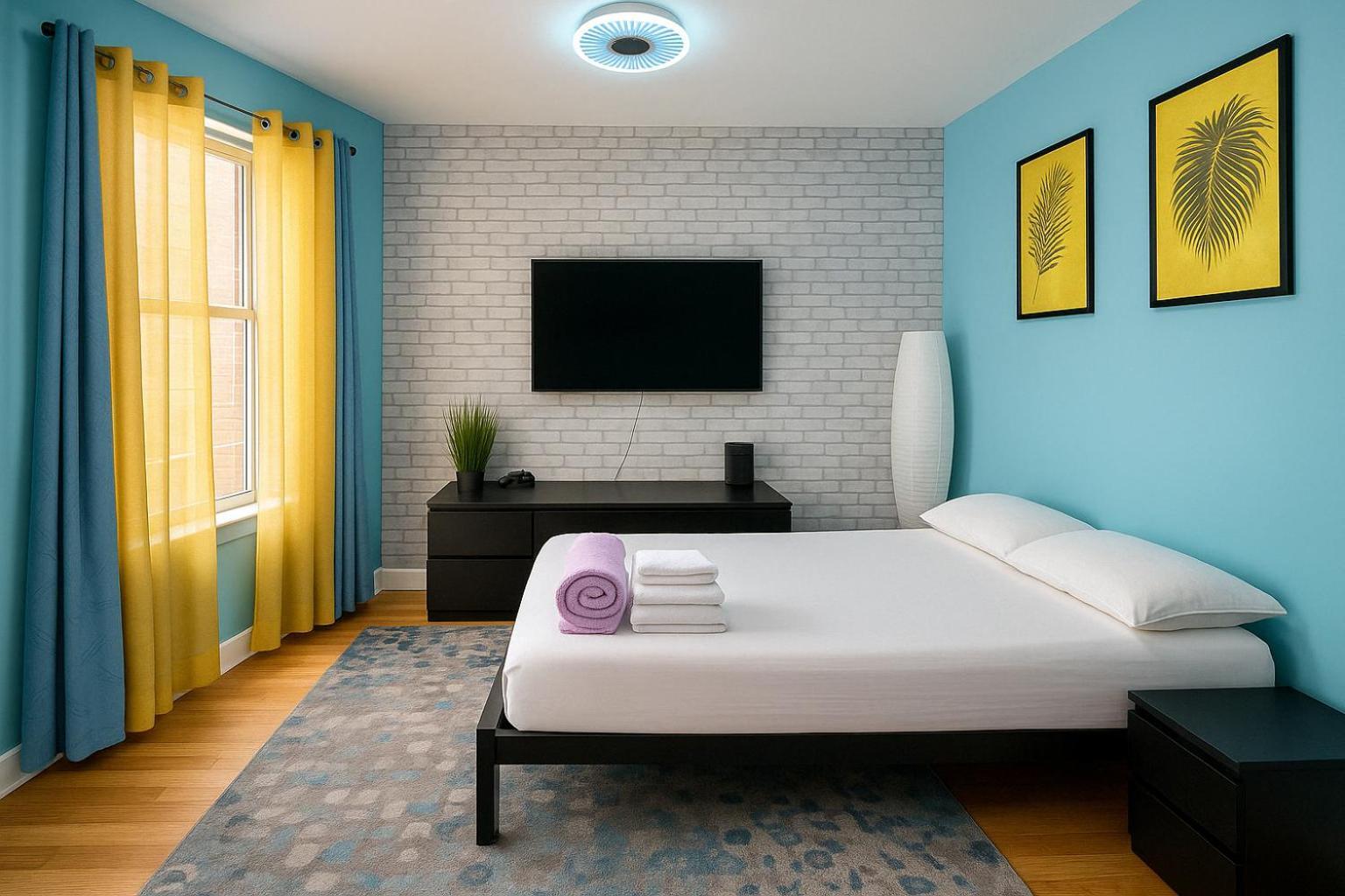 Modern Xl Queen Room Comfort & Character In Harlem New York City Exterior photo